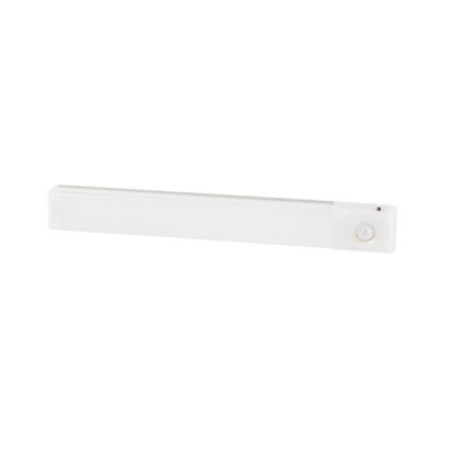 Lampa cu Senzor de Miscare, cu Baterii - 20 x 1,5 x 2,5 cm - Alb