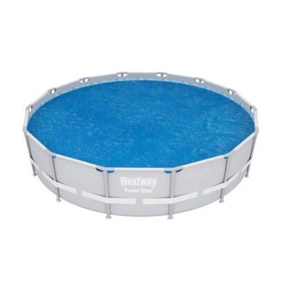 Prelata Solara pentru Piscine Bestway Flowclear - 427 cm - Albastru