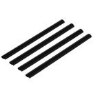 Banda PVC pentru Gard - 19 cm x 35 m - 450g/m2 - Negru