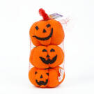 Decorațiune de Halloween - dovleac - 10 x 10 x 11 cm - 3 tipuri - 3 bucăți/pachet