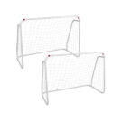 Poarta de Fotbal cu Plasa - 2 buc - 124 x 96 x 61 cm