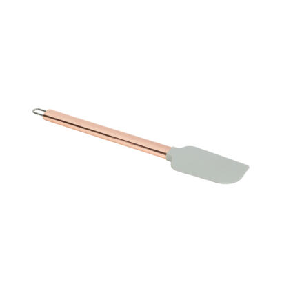 Spatula din Silicon cu Maner Inoxidabil - 29 x 5,2 x 1 cm - Gri