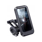 Suport Telefon Impermeabil pentru Biciclete (4 - 6,7") - Negru