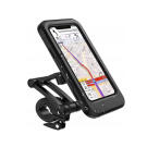 Suport Telefon Impermeabil pentru Biciclete (4 - 6,7") - Negru